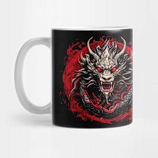 Red chinese dragon Mug